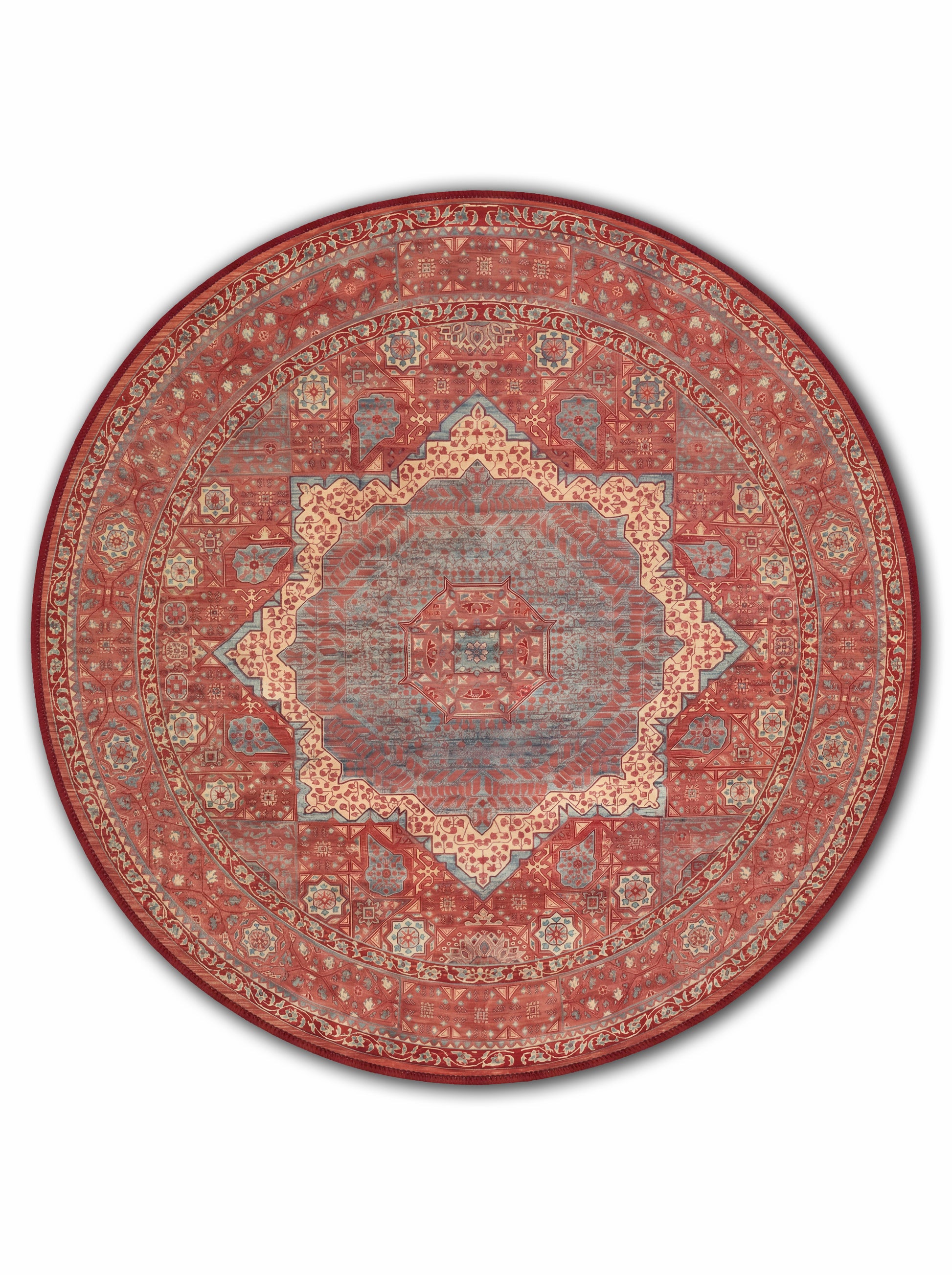 yıkanabilir kaymaz taban şönil dokuma halı 140x200 kirmizi; renkli
