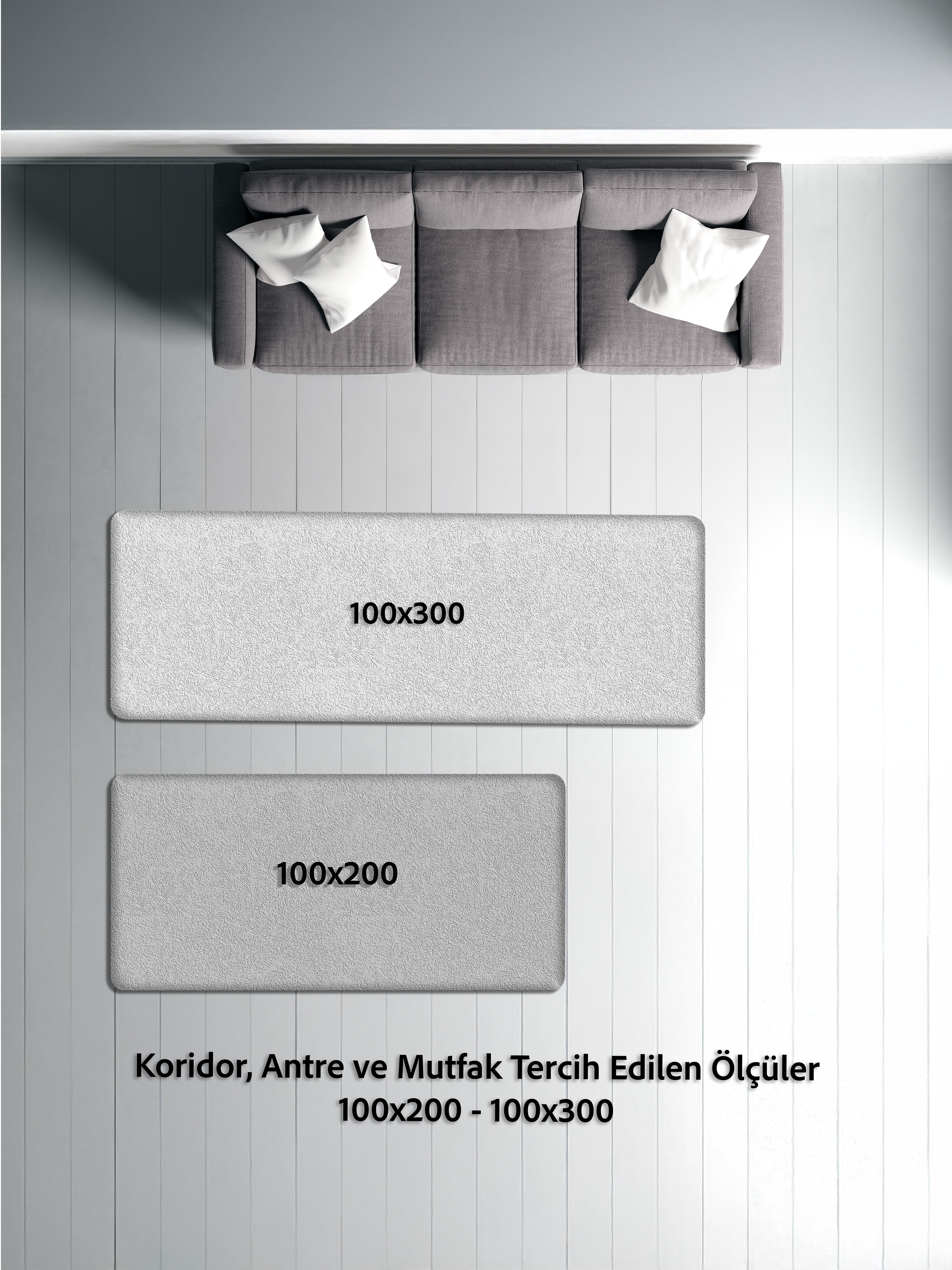 Arte DS006 Vintage Klasik Desenli Dekoratif Dokuma Halı