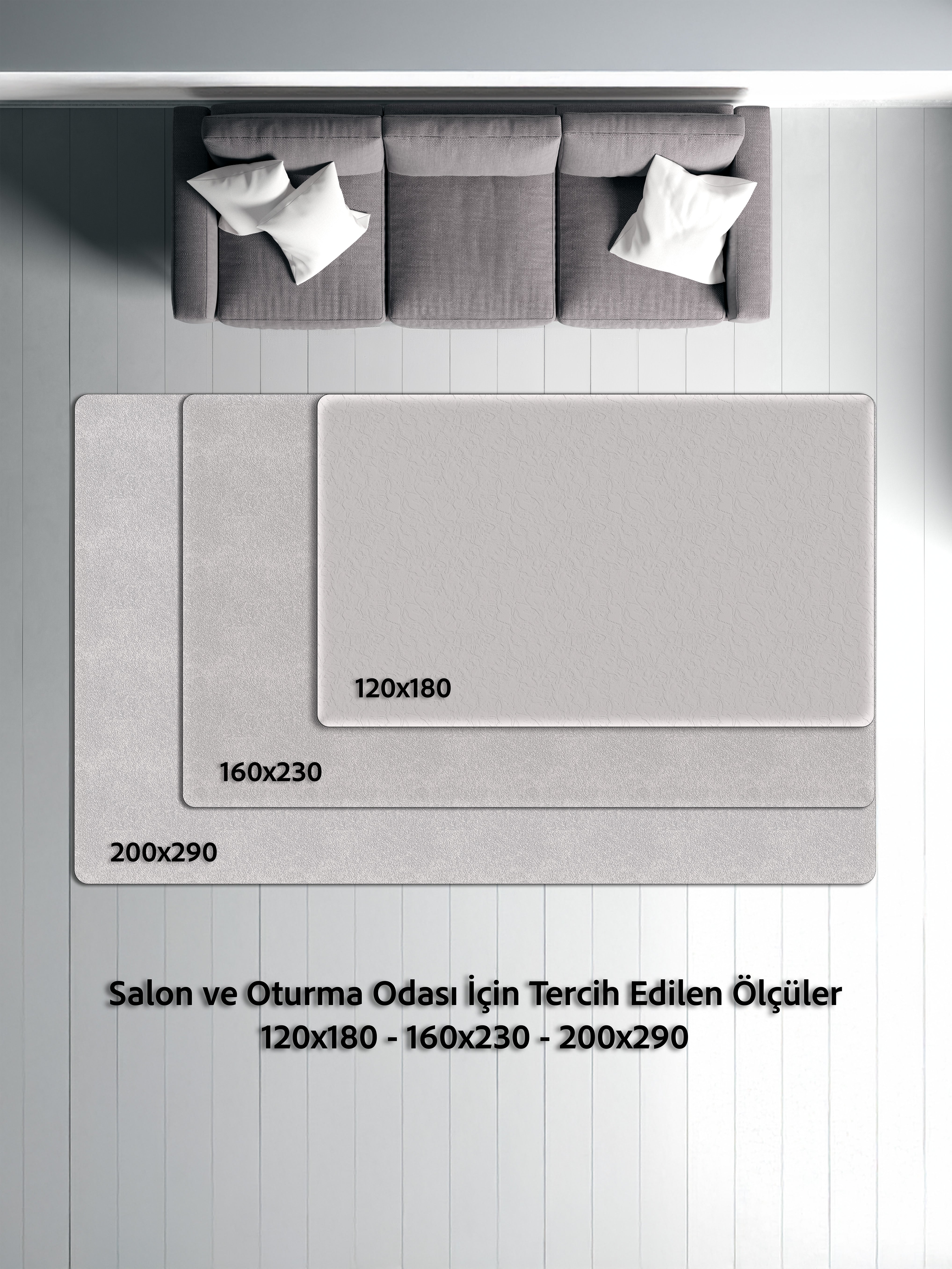 Arte DS006 Vintage Klasik Desenli Dekoratif Dokuma Halı